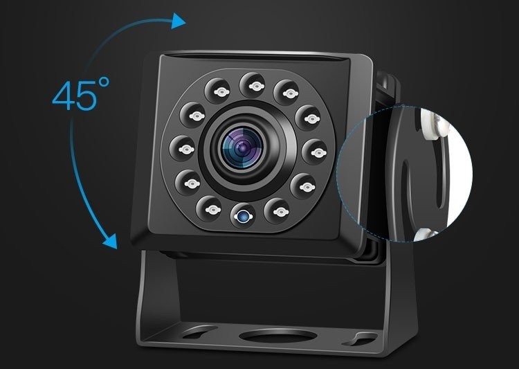 กล้อง HD สำหรับถอยหลังด้วยการมองเห็นได้ในเวลากลางคืน