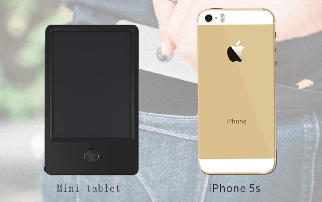 ขนาดเล็กเหมือนโทรศัพท์มือถือของคุณ - Pocket LCD table