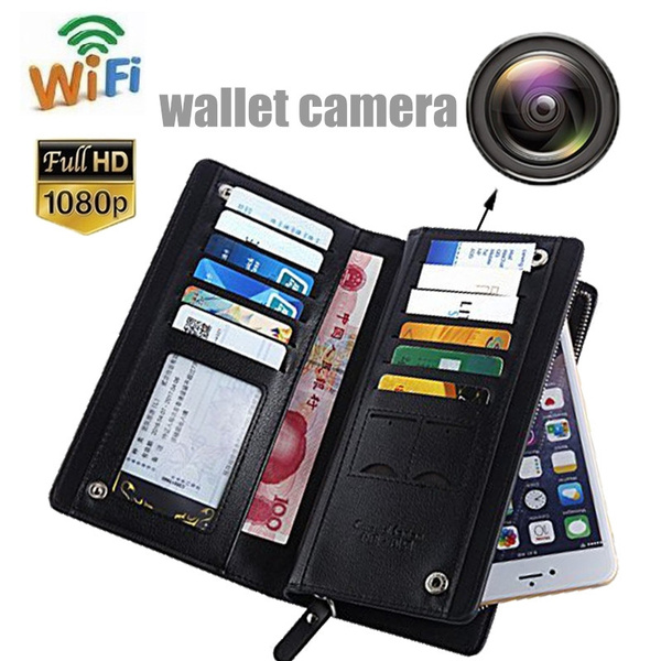 กล้องสอดแนมในกระเป๋าสตางค์ wifi full hd