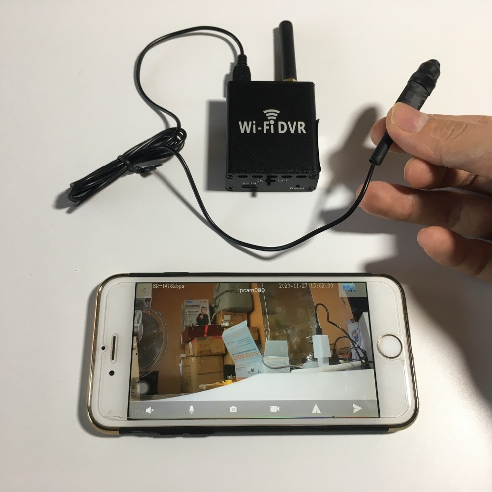 wifi pinhole กล้อง ip micro mini เลนส์