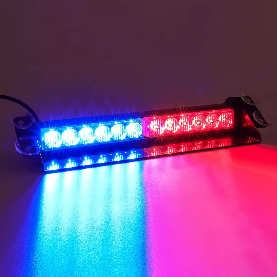 ไฟ LED กะพริบ (ไฟ) สำหรับรถยนต์ที่มีความเป็นไปได้ในการเปลี่ยนสีและรูปแบบการกระพริบ