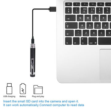 กล้องจ่ายไฟ USB ในปากกา